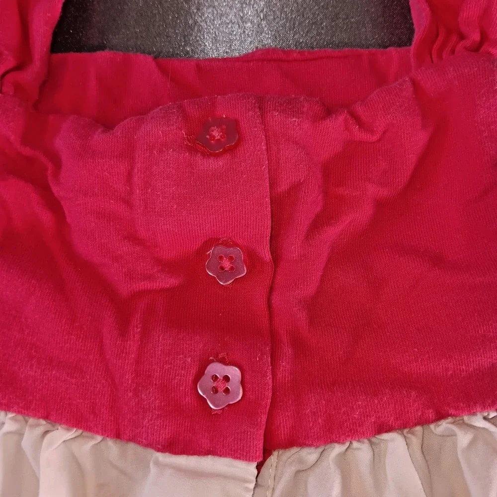 Koala Kids Girls Dress 2T Pink Floral Sleeveless Cotton Flower‎ Summer Toddler